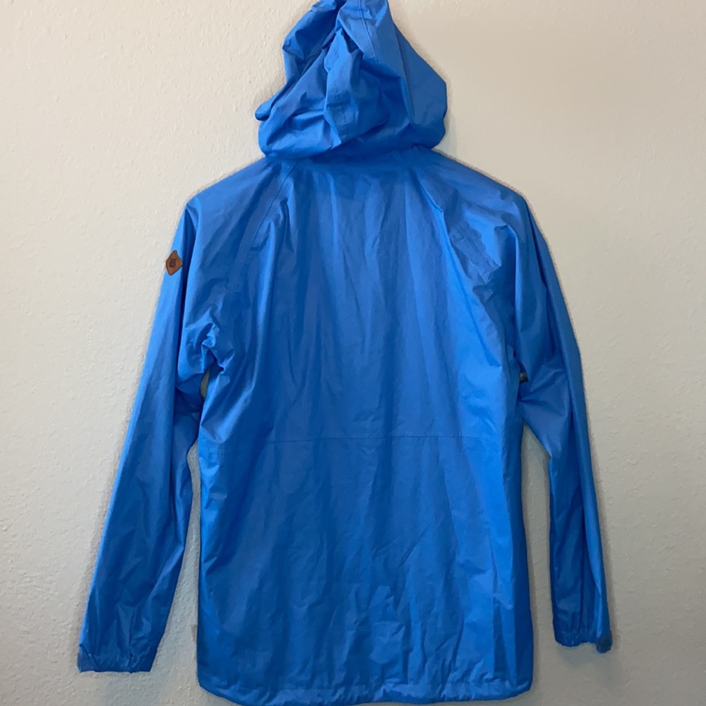 Burton Blue Rain Jacket Shell Packable Dryride L - image 3